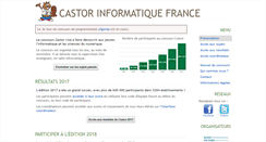 Desktop Screenshot of castor-informatique.fr
